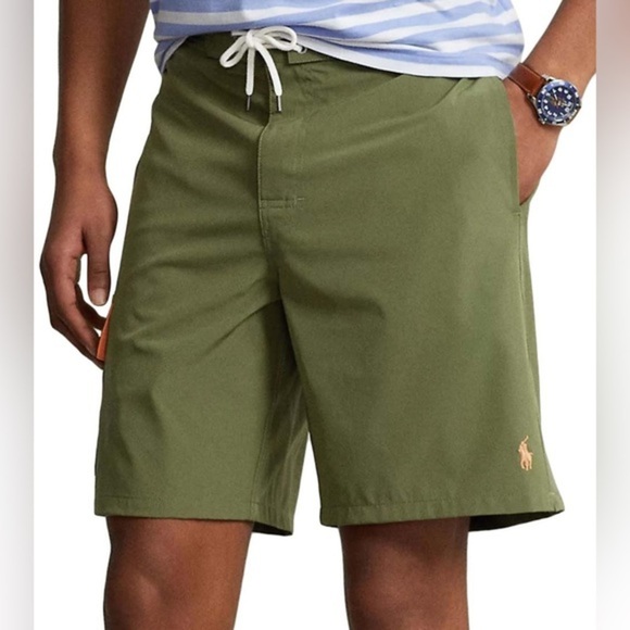 Polo Ralph Lauren Other - Polo Ralph Lauren Swim Trunks Briefs Shorts Olive Green